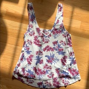 American Eagle Floral Tank Top